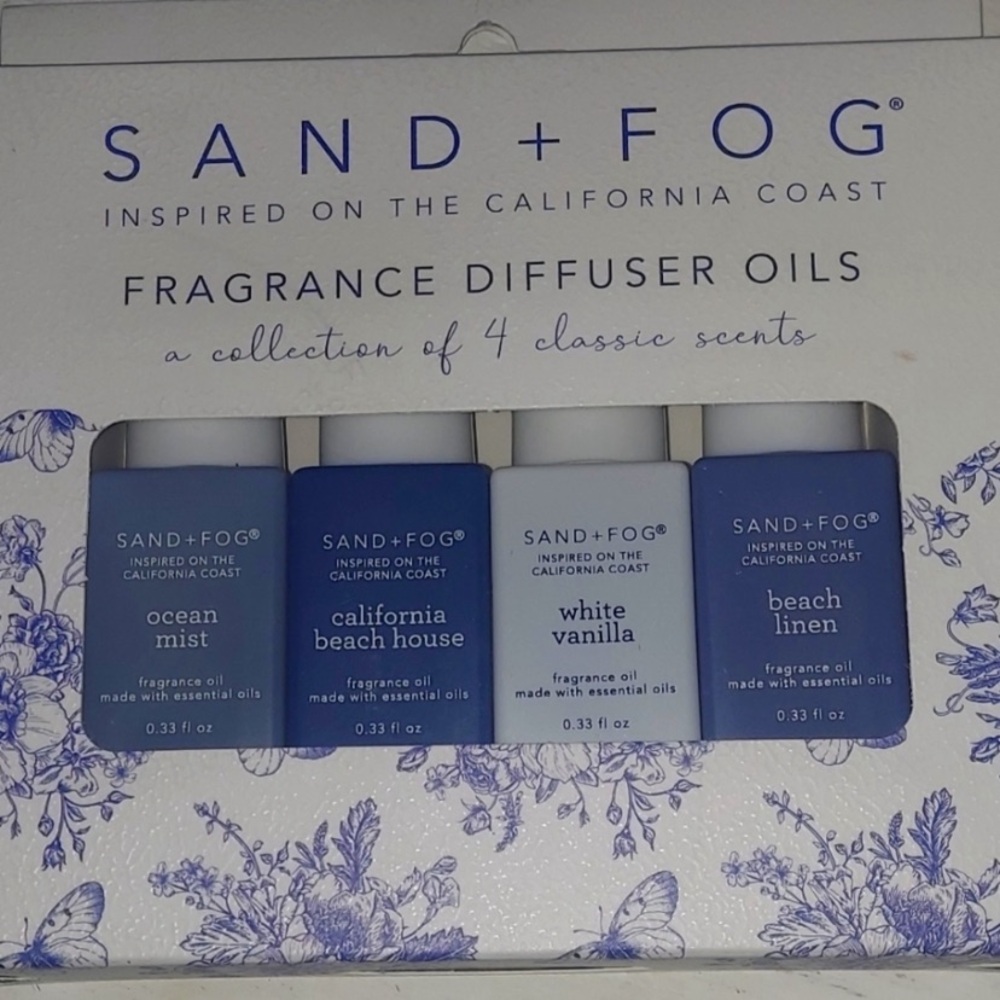 Sand + Fog Fragrance Diffuser Oils Set Of 4